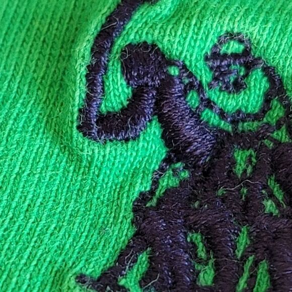 Mens medium bright green Ralph Lauren polo tee shi - Picture 3 of 4